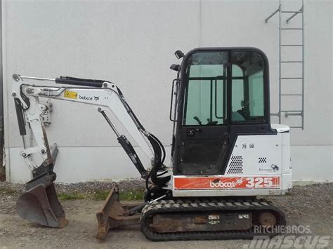 1999 bobcat 325 mini excavator|bobcat 325 mini excavator specs.